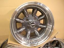 Ford Escort Capri Cortina 7x13 Deep Dish Alloy Wheel Set Jbw Minilight Style