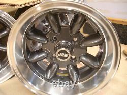 Ford Escort Capri Cortina 7x13 Deep Dish Alloy Wheel Set Jbw Minilight Style