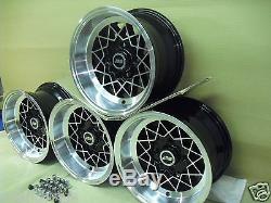 Ford Escort Capri Cortina 7x13 Deep Dish Alloy Wheel Set Jbw Rallye Special