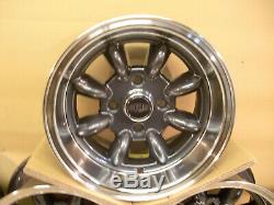 Ford Escort Capri Cortina 7x13 Deep Dish Alloy Wheel Set Jbw Superlight