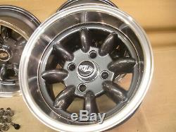 Ford Escort Capri Cortina 7x13 Deep Dish Alloy Wheel Set Jbw Superlight