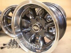 Ford Escort Capri Cortina 7x13 Deep Dish Alloy Wheel Set Jbw Superlight