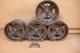 Ford Escort Capri Cortina 7x13 Jbw Gp5 Alloy Wheel Set 13x7 Et2 Satin Gunmetal