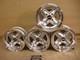 Ford Escort Capri Cortina Silver Revolite 7x13 Alloy Wheel Set 13x7 Et-7 Jbw