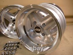 Ford Escort Capri Cortina Silver Revolite 7x13 Alloy Wheel Set 13x7 Et-7 Jbw