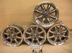 Ford Escort Cortina Capri 6x13 Alloy Wheel Set Jbw Minilight Style 13x6