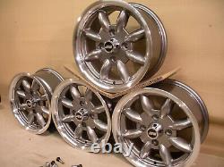 Ford Escort Cortina Capri 6x13 Alloy Wheel Set Jbw Minilight Style 13x6