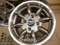 Ford Escort Cortina Capri 6x13 Alloy Wheel Set Jbw Minilight Style 13x6