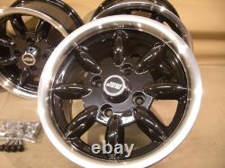 Ford Escort Cortina Capri 6x13 Alloy Wheel Set Jbw Minilight Style 13x6
