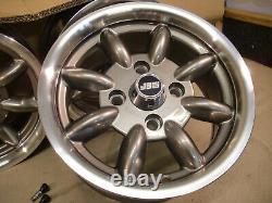 Ford Escort Cortina Capri 6x13 Alloy Wheel Set Jbw Minilight Style 13x6