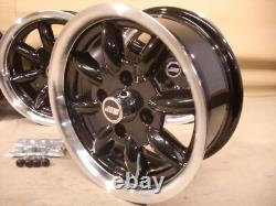 Ford Escort Cortina Capri 6x13 Alloy Wheel Set Jbw Minilight Style 13x6