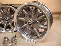 Ford Escort Cortina Capri 6x13 Alloy Wheel Set Jbw Minilight Style 13x6