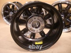 Ford Escort Cortina Capri 6x13 Alloy Wheel Set Jbw Minilight Style 13x6