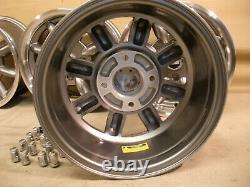 Ford Escort Cortina Capri 6x13 Alloy Wheel Set Jbw Minilight Style 13x6