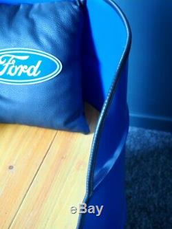 Ford Escort Cortina Capri Oil Drum Seat Chair Furniture Man Cave