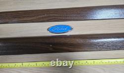 Ford Escort Cortina Granada Wood Door Top Trims Pair Genuine New Old Stock Rare