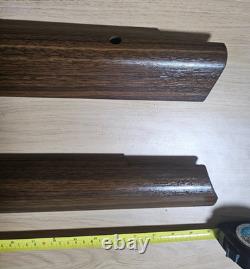 Ford Escort Cortina Granada Wood Door Top Trims Pair Genuine New Old Stock Rare