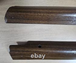 Ford Escort Cortina Granada Wood Door Top Trims Pair Genuine New Old Stock Rare