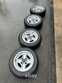 Ford Escort MK1 MK2 / RS2000 / Mexico / Capri / Cortina RS 4 Spoke Alloy Wheels