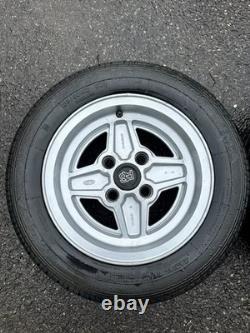 Ford Escort MK1 MK2 / RS2000 / Mexico / Capri / Cortina RS 4 Spoke Alloy Wheels