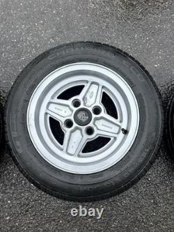 Ford Escort MK1 MK2 / RS2000 / Mexico / Capri / Cortina RS 4 Spoke Alloy Wheels