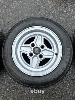 Ford Escort MK1 MK2 / RS2000 / Mexico / Capri / Cortina RS 4 Spoke Alloy Wheels