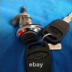 Ford Escort MK2, Cortina MK3, Boot Lock with 2 keys, Genuine Ford, 71BBT432K06AA