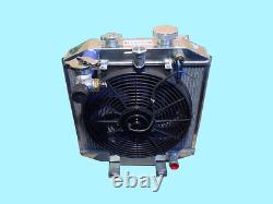 Ford Escort Mexico, Gt, Cortina Mk1/2/3 Kitcar Etc 70mm Aluminium Rad Uk Made