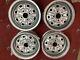 Ford Escort Mk 2 /ford Cortina, Deep Dish 5.5j X 13 Steel Wheels X 4 Dartboard