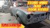 Ford Escort Mk1 Restoration Project Fitting The Drivers Door Welding On The Wing