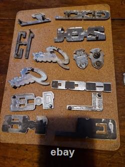 Ford Job Lot Classic Badges Emblems Logos Escort Cortina, Capri Granada Ghia etc