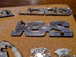 Ford Job Lot Classic Badges Emblems Logos Escort Cortina, Capri Granada Ghia etc