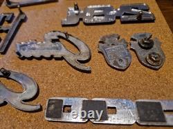 Ford Job Lot Classic Badges Emblems Logos Escort Cortina, Capri Granada Ghia etc