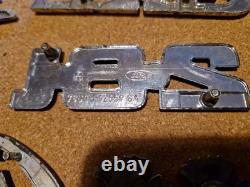 Ford Job Lot Classic Badges Emblems Logos Escort Cortina, Capri Granada Ghia etc