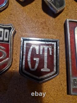 Ford Job Lot Classic Badges Emblems Logos Escort, Cortina GT V6 2500, 2000, 1600