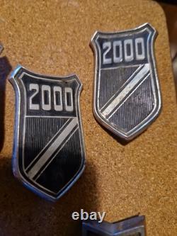 Ford Job Lot Classic Badges Emblems Logos Escort, Cortina GT V6 2500, 2000, 1600