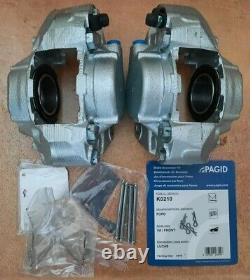 Ford M16 Cortina Capri Escort Mk2 Mk3 Mk4 Mk5 Front Calipers Pair & Brake Pads #