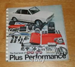 Ford Plus Performance Brochure 1967-1968 Cortina Mk1 Cortina Mk2 Corsair