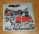 Ford Plus Performance Brochure 1967-1968 Cortina Mk1 Cortina Mk2 Corsair