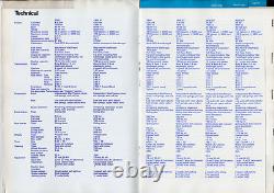 Ford Range 1970 UK Salesmans Brochure Escort Cortina Corsair Capri Zephyr Zodiac