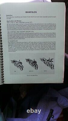 Ford Service Training Manual In Line Engines 1968 Lecturers Notes Cortina Escort