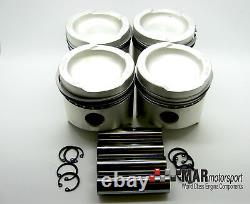 Ford X-Flow / Kent 1600 Std HEPOLITE piston set 4, Escort, Cortina, Formula Ford