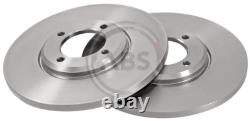 Front Set 2x Brake Discs A. B. S. 15729 for Hyundai/Ford Stellar/Cortina/Taunus/Es Front Set 2x Brake Discs A. B. S. 15729 for Hyundai/Ford Stellar/Cortina/Taunus/Es