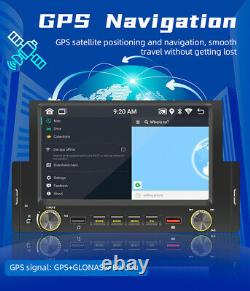 GPS Navigation 1 DIN Car Radio Multimedia Player Head Unit CarPlay Android USB