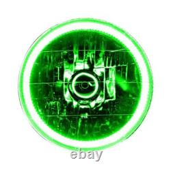 Green Halo H4 Headlights Angel Eye Ford Cortina TC Mark 1 2 Escort Zephyr Prefec