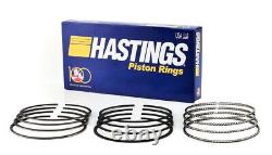 Hastings Piston Rings Chrome +020 suits Ford 1600 X-Flow Capri Cortina Escort
