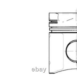 KOLBENSCHMIDT Piston 90578600 FOR Jetta Passat Polo Beetle Golf Primera Escort K