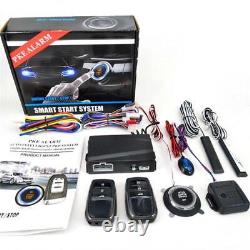 Keyless Entry Kit Remote Starter Stop Push Button Engine Locking Car Accessories