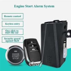 Keyless Entry Kit Remote Starter Stop Push Button Engine Locking Car Accessories