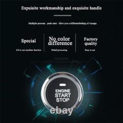 Keyless Entry Kit Remote Starter Stop Push Button Engine Locking Car Accessories